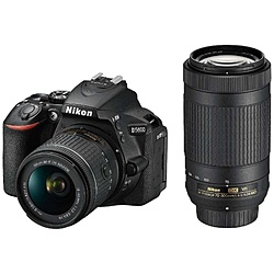 カメラ デジタルカメラ D5600 ダブルズームキット [ニコンFマウント(APS-C)] デジタル一眼レフカメラ