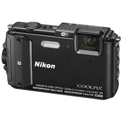コンパクトデジタルカメラ　COOLPIX（クールピクス） AW130（ブラック）［生産完了品　在庫限り］   ［防水+防塵+耐衝撃］