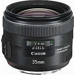カメラレンズ EF35mm F2 IS USM ブラック [キヤノンEF /単焦点レンズ]  ブラック  ［キヤノンEF /単焦点レンズ］