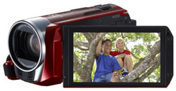 SD対応　32GBメモリー内蔵　フルハイビジョンビデオカメラ（レッド） iVIS HF R31 RD