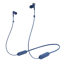 audio-technica(オーディオテクニカ) ブルートゥースイヤホン カナル型  ブルー ATH-CKS330XBT BL ［ワイヤレス(左右コード) /Bluetooth］ 【864】
