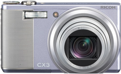 ■ 美品 ■ リコー RICOH CX3 すみれ 中古】CX3 (1000万画素／10.7倍ズーム／すみれ) [2133017366437