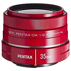カメラレンズ smc PENTAX-DA 35mmF2.4AL APS-C用  オーダーカラー・レッド  ［ペンタックスK /単焦点レンズ］
