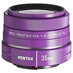 カメラレンズ smc PENTAX-DA 35mmF2.4AL APS-C用  オーダーカラー・パープル  ［ペンタックスK /単焦点レンズ］