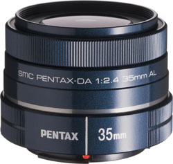 カメラレンズ smc PENTAX-DA 35mmF2.4AL APS-C用  オーダーカラー・ネイビー  ［ペンタックスK /単焦点レンズ］