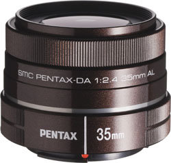 カメラレンズ smc PENTAX-DA 35mmF2.4AL APS-C用  オーダーカラー・メタルブラウン  ［ペンタックスK /単焦点レンズ］