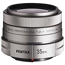 カメラレンズ smc PENTAX-DA 35mmF2.4AL APS-C用  オーダーカラー・シルバー  ［ペンタックスK /単焦点レンズ］