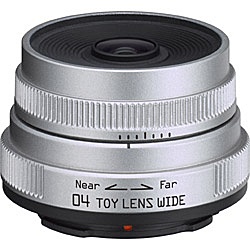 カメラレンズ 04 TOY LENS WIDE 6.3mm F7.1  シルバー  ［ペンタックスQ /単焦点レンズ］