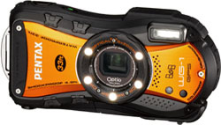 Optio WG-1 GPS（シャイニーオレンジ）    ［防水+防塵+耐衝撃］