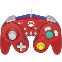ホリ クラシックコントローラー for Wii U / Wii マリオ【Wii U】