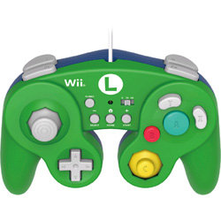 ホリ クラシックコントローラー for Wii U / Wii ルイージ【Wii U】