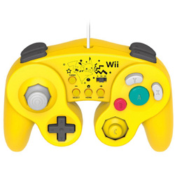 ホリ クラシックコントローラー for Wii U / Wii ピカチュウ【Wii U/Wii】