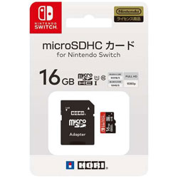 マイクロSDカード 16GB for Nintendo Switch 【Switch】 [NSW-042]
