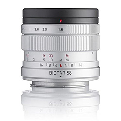 カメラレンズ Biotar 58mm F1.5 II    ［キヤノンRF］
