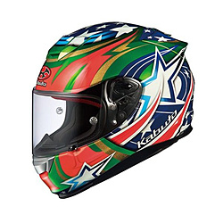 フルフェイス RT-33 ACTIVE STAR XS  グリーン 4563554