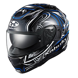 フルフェイス KAMUI 3 JAG M (頭周のめやす：57-58cm)  ブラックブルー 596682