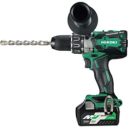 ＨｉＫＯＫＩ　１８Ｖコードレス振動ドライバドリル　ＭＶ電池搭載品   DV18DBL2-2LXPK