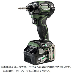 ＨｉＫＯＫＩコードレスインパクトドライバ３６ＶＭＶ電池搭載フォレストグリーン   WH36DC2XPG