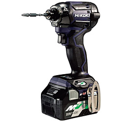 ＨｉＫＯＫＩ　コードレスインパクトドライバ　３６Ｖ　ＭＶＢｌｕｅｔｏｏｔｈ搭載電池　ディープオーシャンブルー   WH36DC(2XPDS)
