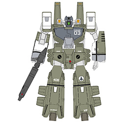 1/72 マクロスシリーズ VF-1A アーマード バルキリー “ブルズアイ作戦 Part1”（仮称） 【sof001】