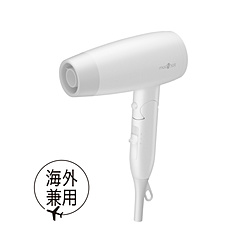 アドバンススマート コンパクトイオンヘアードライヤー ホワイト MHD-1234-W アドバンススマート コンパクトイオンヘアードライヤー ホワイト MHD-1234-W