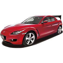 1/24 インチアップシリーズ No.326　マツダRX-8 タイプS(GT・Wウィング付き)