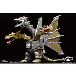 チビマルゴジラシリーズ No.10 EX-1　メカキングギドラ 豪華メッキ仕様