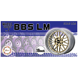 1/24 ホイールW2 BBS LM 18インチ