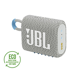 JBL(ジェービーエル) ブルートゥース スピーカー  ホワイト JBLGO3ECOWHT ［防水 /Bluetooth対応］