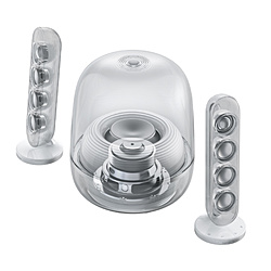 harman�^kardon �u���[�g�D�[�X�X�s�[�J�[ SoundSticks 5 �z���C�g HKSOUNDSTK5WJN �mBluetooth�Ή��n