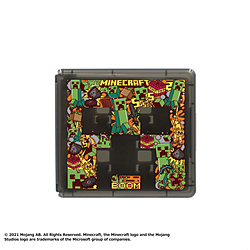 Nintendo Switch専用カードケース カードポケット24マインクラフト グラフィックデザイン HACF-02MCG