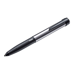 〔タッチペン：静電式〕 電池式タッチペン  ブラック PDA-PEN48BK