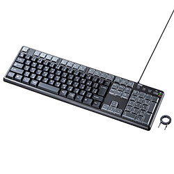 SANWA SUPPLY(TTvC) L[{[h vO}u(Windows11Ή) SKB-P1BK mL /USBn