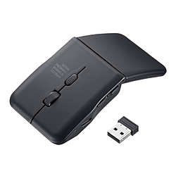 SANWA SUPPLY(サンワサプライ) マウス (Chrome/Mac/Windows11対応) MA-WIS5117BK ［IR LED /無線(ワイヤレス) /5ボタン /USB］