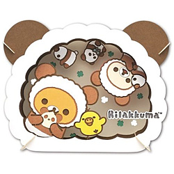 ペーパーシアター PT-118 リラックマ パンダでごろん
