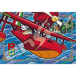 アートクリスタルジグソーパズル 300-AC038 紅の豚 アドリア海上空
