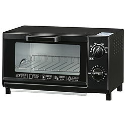 オーブントースター ブラック COK-YH100D-K オーブントースター ブラック COK-YH100D-K