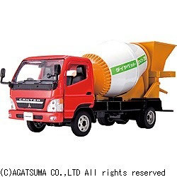 ダイヤペット DK-5107 三菱ふそうキャンターミキサー車