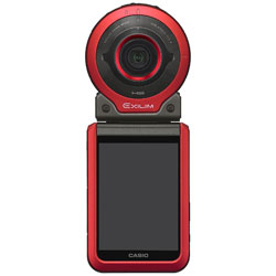防水コンパクトデジタルカメラ　Outdoor Recorder（アウトドアレコーダー） EXILIM（エクシリム） EX-FR100（レッド） EX-FR100 レッド ［防水+防塵+耐衝撃］