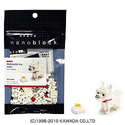 ナノブロック 北海道犬