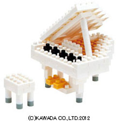 ナノブロック グランドピアノ ホワイト