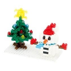 ナノブロック ミニコレクションシリーズ 雪だるま＆クリスマスツリー 2013 NBC-100