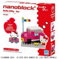 PK-001 nanoblock+ ハローキティ くるま