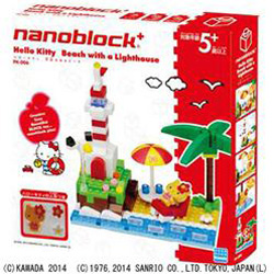 PK-006 nanoblock+ ハローキティ 灯台のあるビーチ