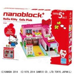 PK-007 nanoblock+ ハローキティ ピンクのおおきなカフェ