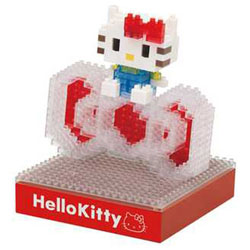 ナノブロック NBH_078 ハローキティとおおきなリボン