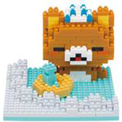 ナノブロック NBH-082 リラックマ温泉 リラックマ＆とっくり