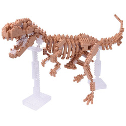 ナノブロック ティラノサウルス　骨格モデル NBM-012