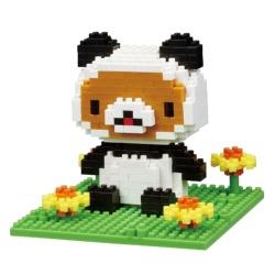 ナノブロック リラックマパンダでごろん