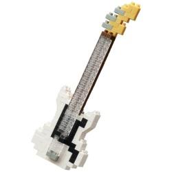 ナノブロック NBC-205 エレキベース ホワイト